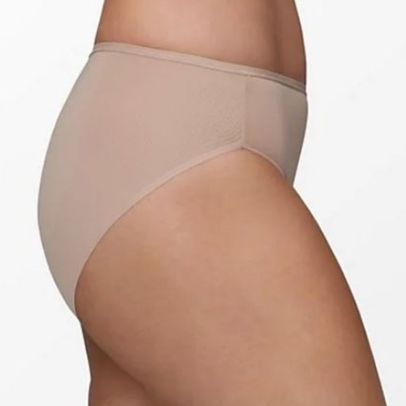 SOMA Set of 5 Vanishing Edge Microfiber High Leg Briefs - Picture 2 of 3